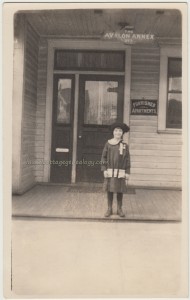 Happy Girl on Avalon Annex Porch pc1