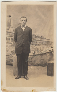 Cool Guy With Seaside Backdrop1