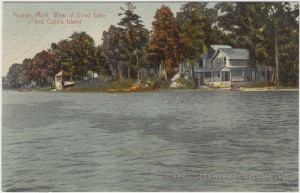 Fenton Michigan View Of Long Lake And Cases Island pc1