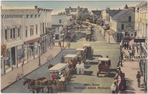 Main Street Mackinac Island Michigan pc1