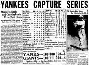 Yankees Capture Series