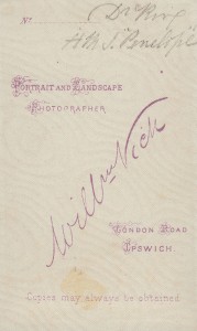 William Vick CDV