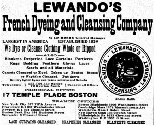 Lewandos 1906 Ad