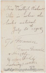 Mamie And Dorothy Richards July 1905 p1a