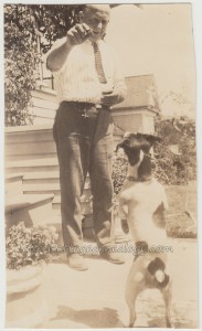 Man And Dog Pendleton Oregon p1