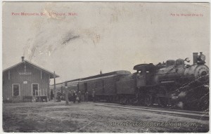 Pere Marquette Depot Bangor Michigan pc1