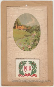 1910 Calendar Postcard pc1