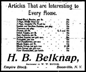 HB Belknap Ad