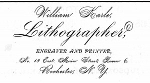 Wm Karle Ad in 1879 Rochester City Directory p. 526
