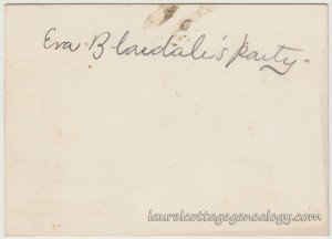 Eva Blasdale's Party Placecard April 3 1901 m2