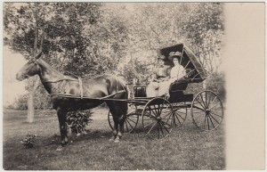 Horse And Buggy Couple pc1