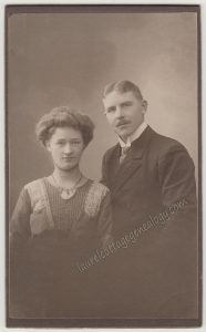 A Handsome Swedish Couple cdv1